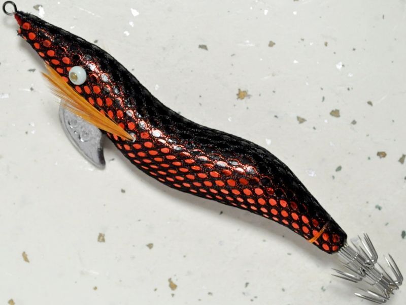 か*ん様 餌木猿 3.5寸 4本 忍者シリーズ 林釣漁具製作所 餌木猿 NINJA