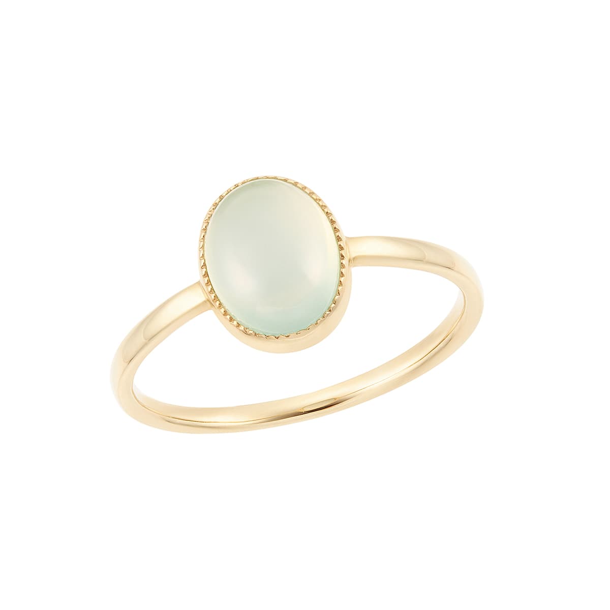 K10イエローゴールドカルセドニーリング(RFR655-002)|TSUTSUMI