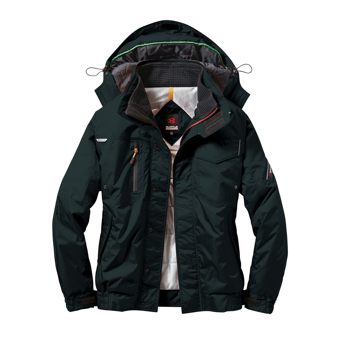 防寒ブルゾン（大型フード付き）（ユニセックス）［7210シリーズ