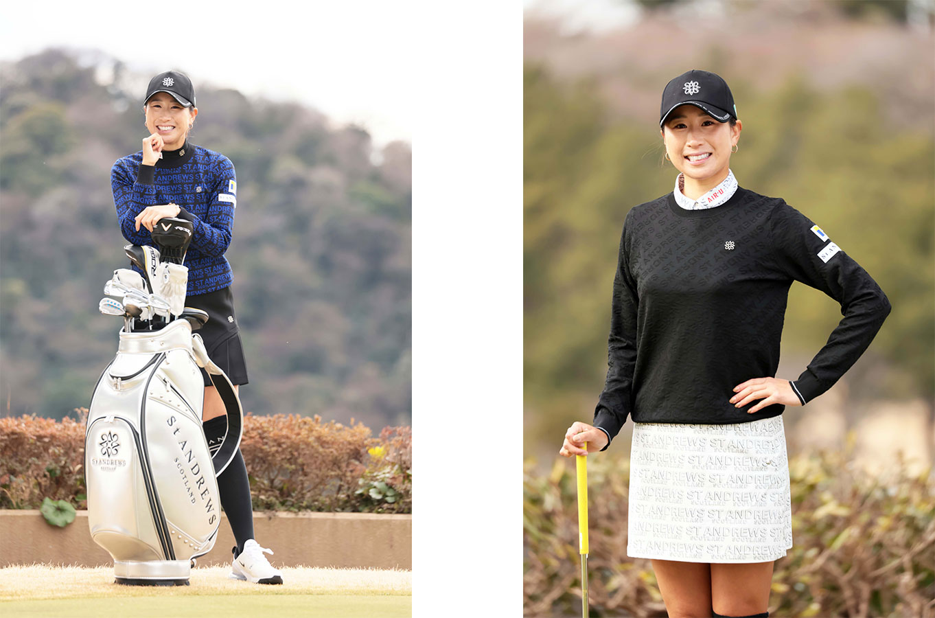 ゴルフアパレル【 St ANDREWS 】プロゴルファー木戸愛選手とウエア契約