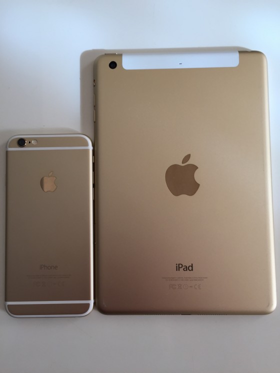 iPad mini 3 128GB WiFi + Cellular モデル ゴールド SIMフリーモデル