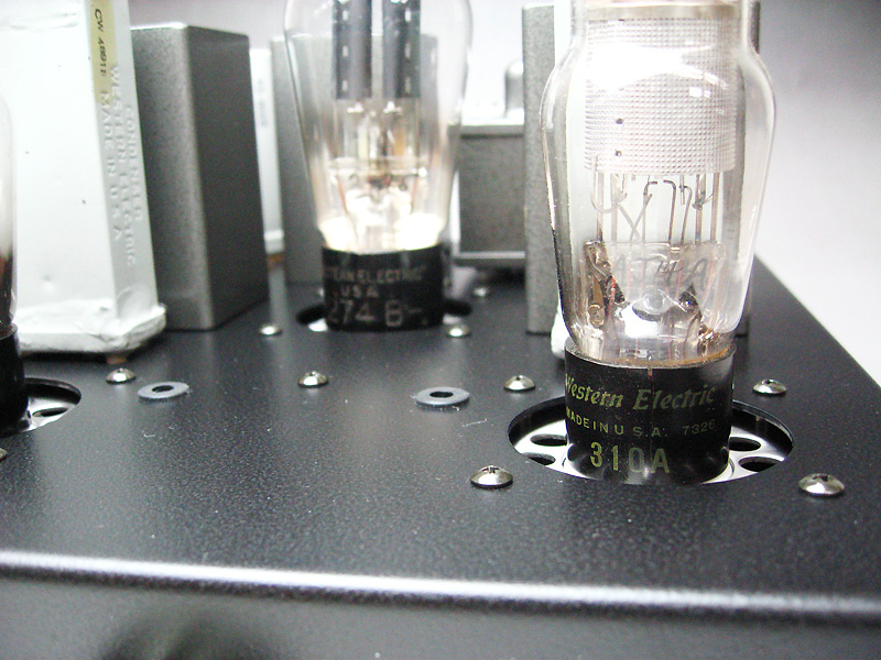 WE 310Aラインアンプ_オリジナル真空管アンプ完成品_小坂井電子