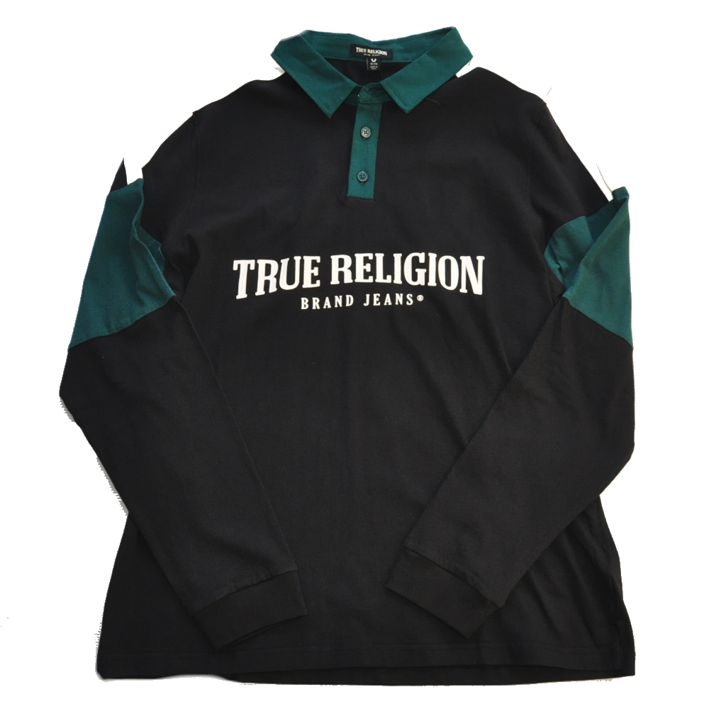 TRUE RELIGION / トゥルー レリジョン TRUE RELIGION LOGO RUGBY SHIRT