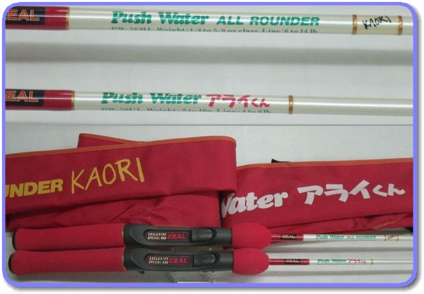 懐かしのZEAL（ズイール）プッシュウォーター・KAORI等