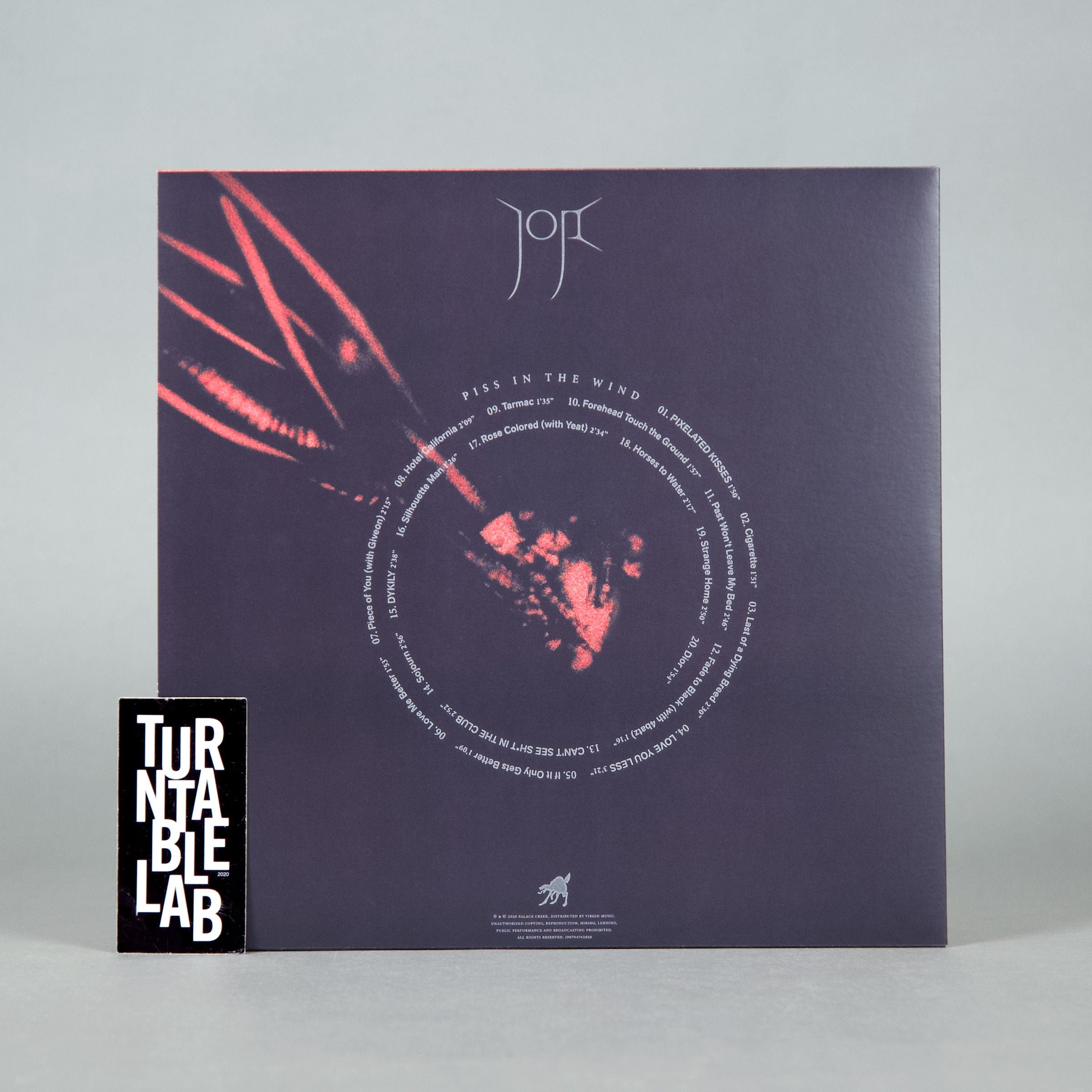 Joji: Piss In The Wind (Lava Flow Colored Vinyl) Vinyl LP