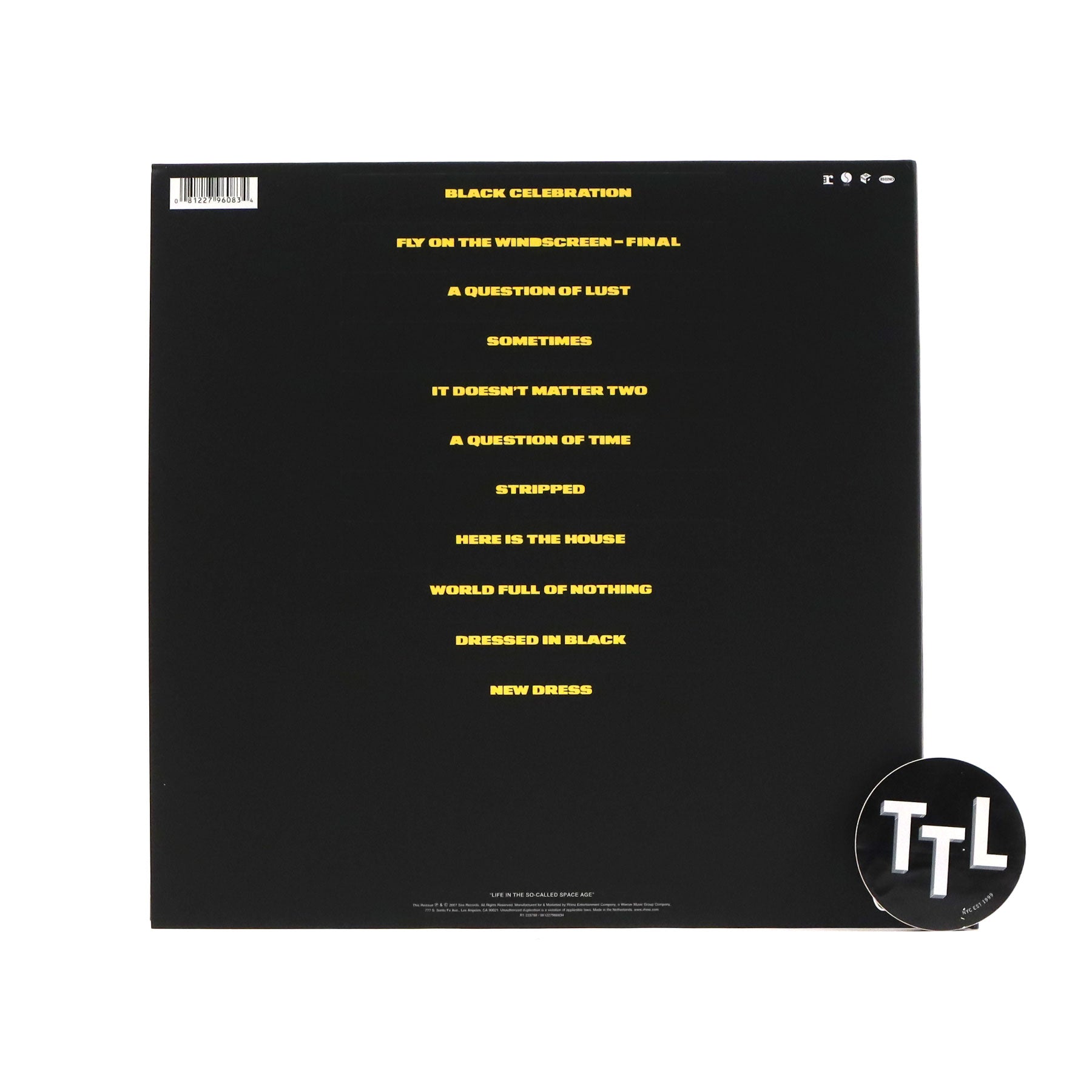 Depeche Mode: Black Celebration (180g) Vinyl LP – TurntableLab.com