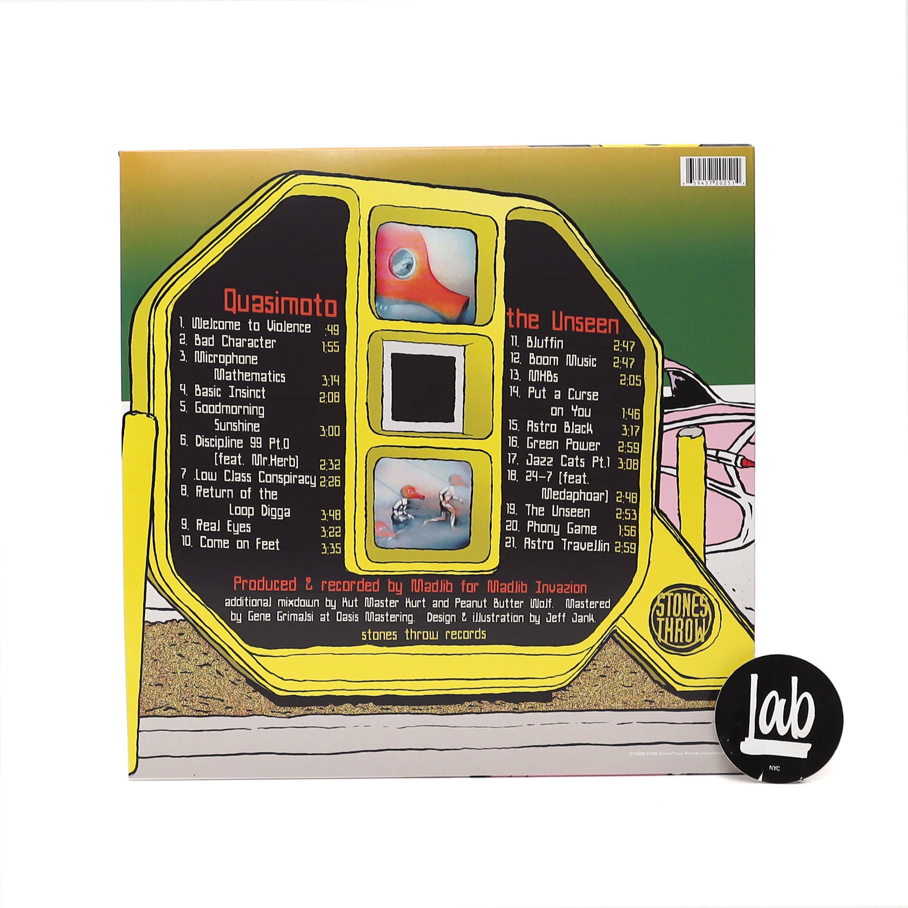 Quasimoto: The Unseen Vinyl 2LP – TurntableLab.com