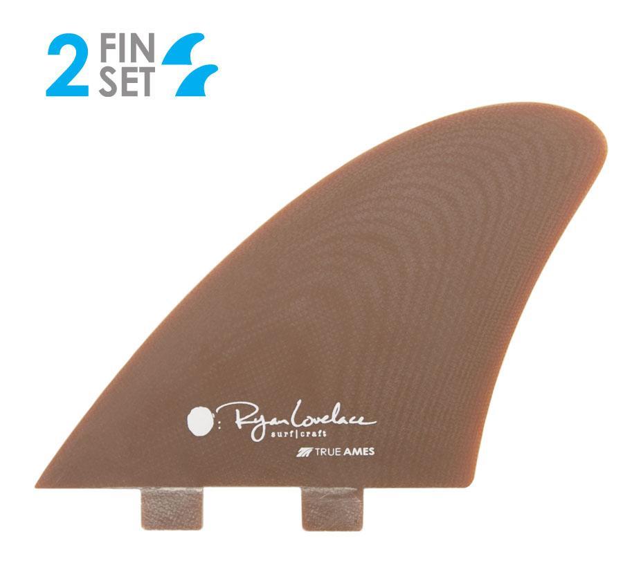 Lovelace Piggyback Keel - FCS Compatible (Solid Fiberglass) – True