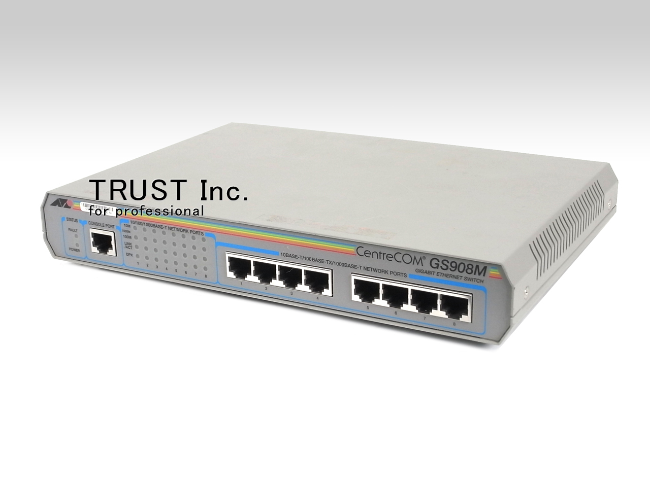 CentreCom GS908M / Gigabit intelligent switch【中古放送用・業務用