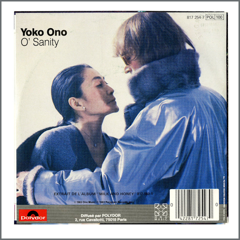 B27339 - John Lennon & Yoko Ono 1984 Milk and Honey Polydor