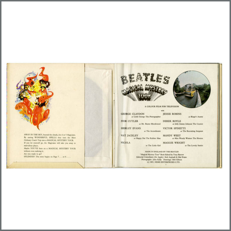 B46081 - The Beatles Magical Mystery Tour Mono Double EP MMT-1 (UK