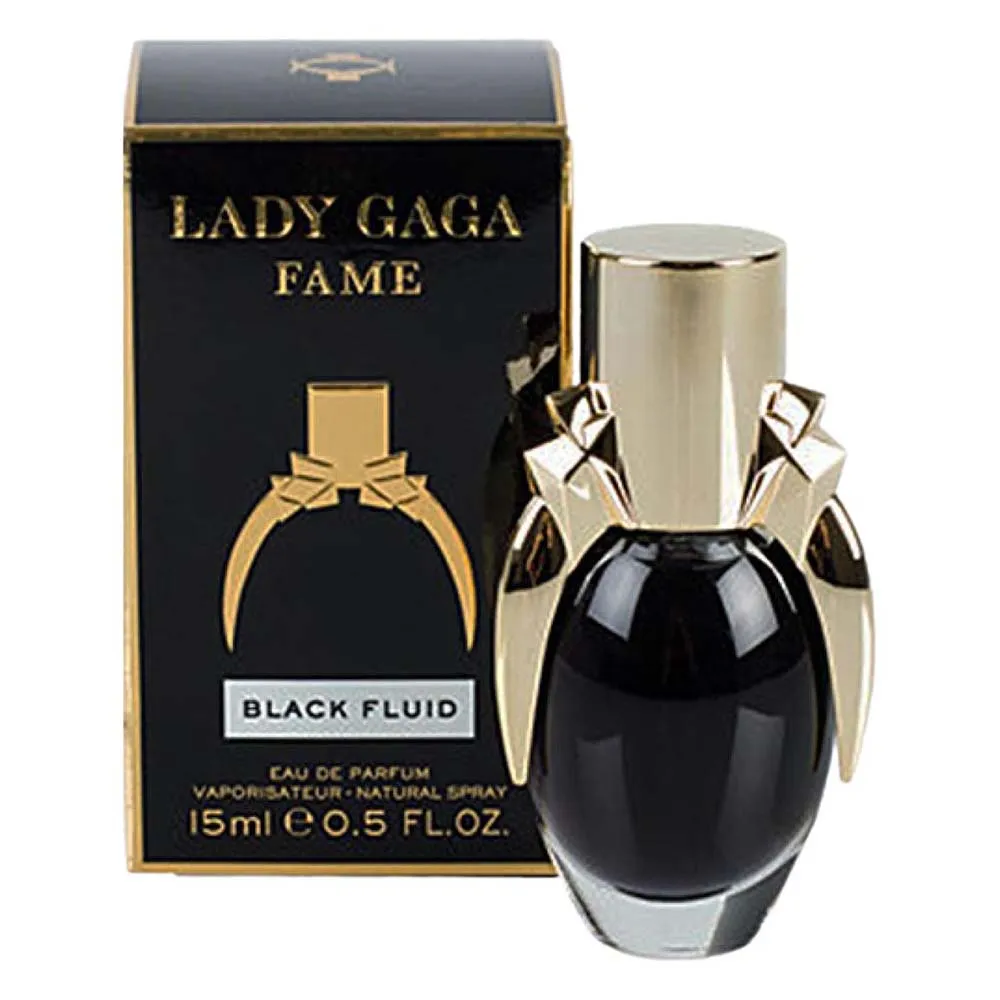 Lady gaga Fame Black Fluid Eau De Parfum 15ml | Dressinn 女性用香水