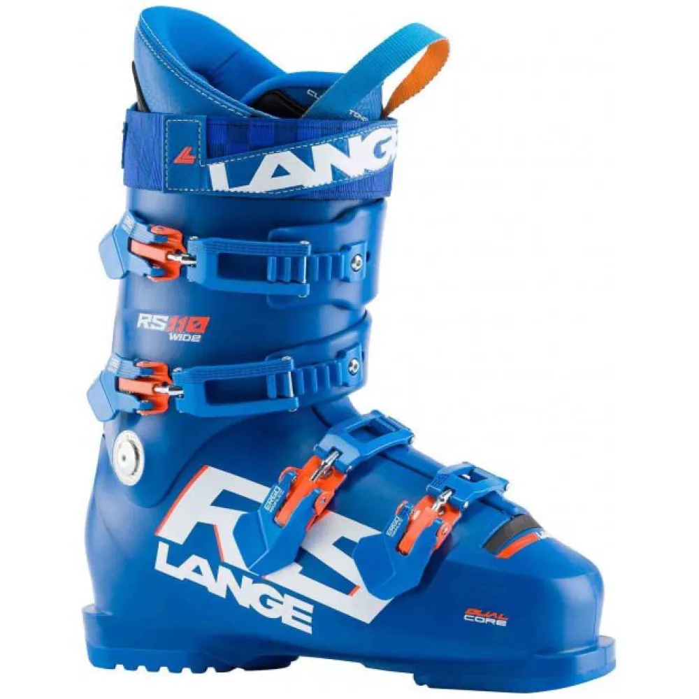 Lange RS 110 Wide alpine ski boots Blue | Snowinn