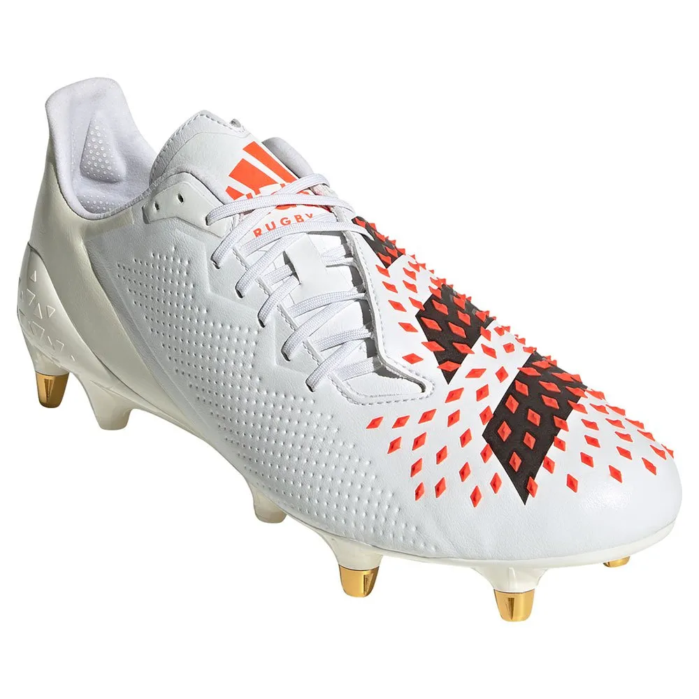 adidas Predator Malice SG rugby boots White | Rugby