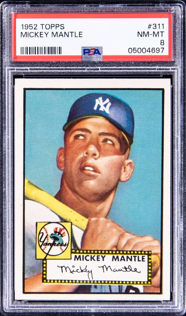 マントルのルーキーカードが1億4480万円で落札！ 「Goldin」のマントル