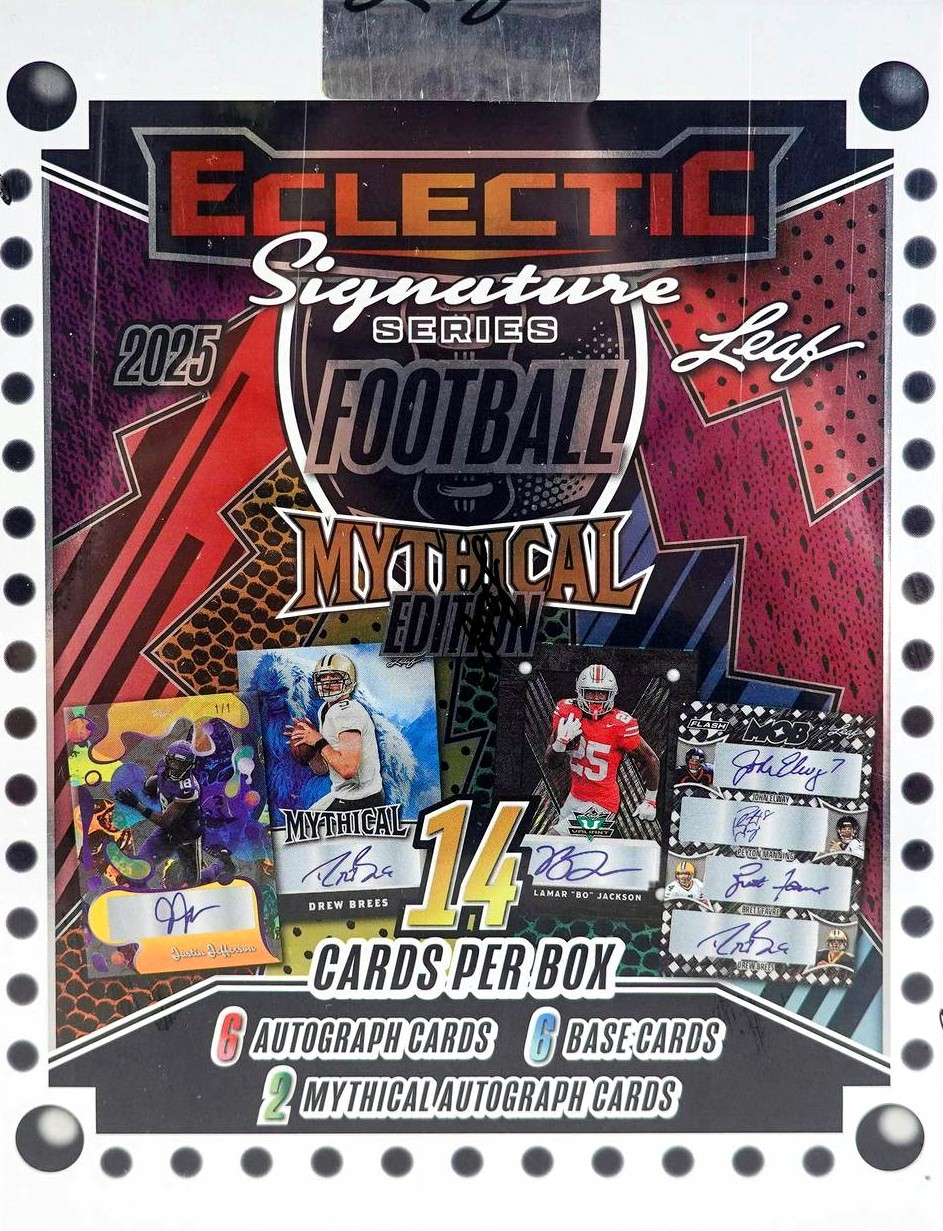 製品情報】2025 LEAF ECLECTIC SIGNATURE SERIES FOOTBALL MYTHICAL