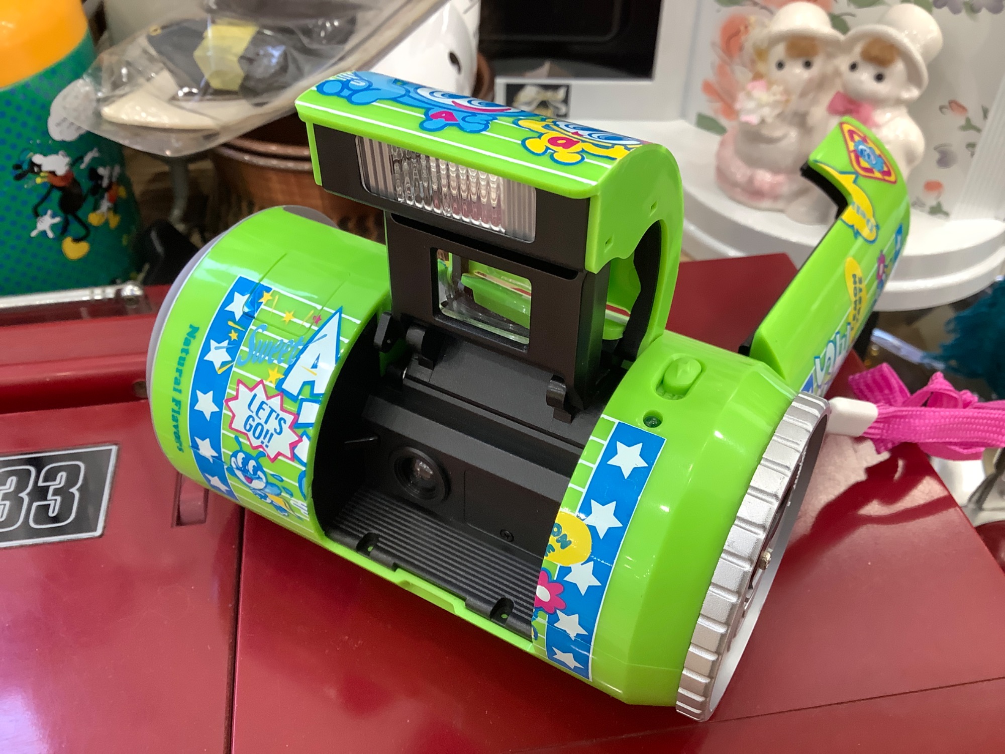 スマホで購入】エンジェルブルー 缶ジュースフィルムカメラ 入荷致し