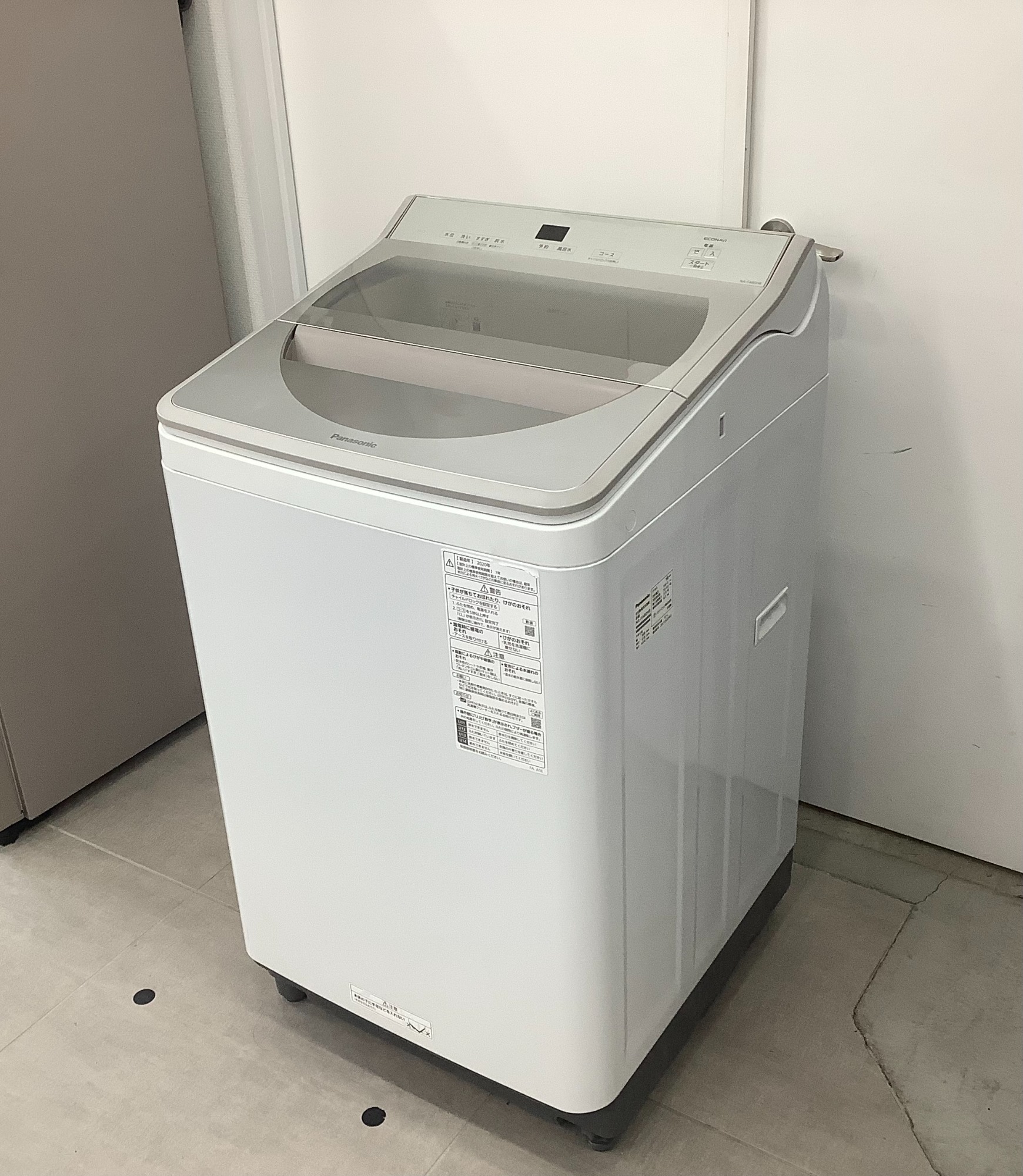 Panasonic（パナソニックの8kg全自動洗濯機をご紹介いたします