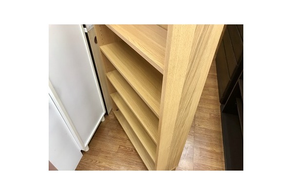 無印良品のオーク材薄型ラックが入荷いたしました！！【千葉みつわ台店