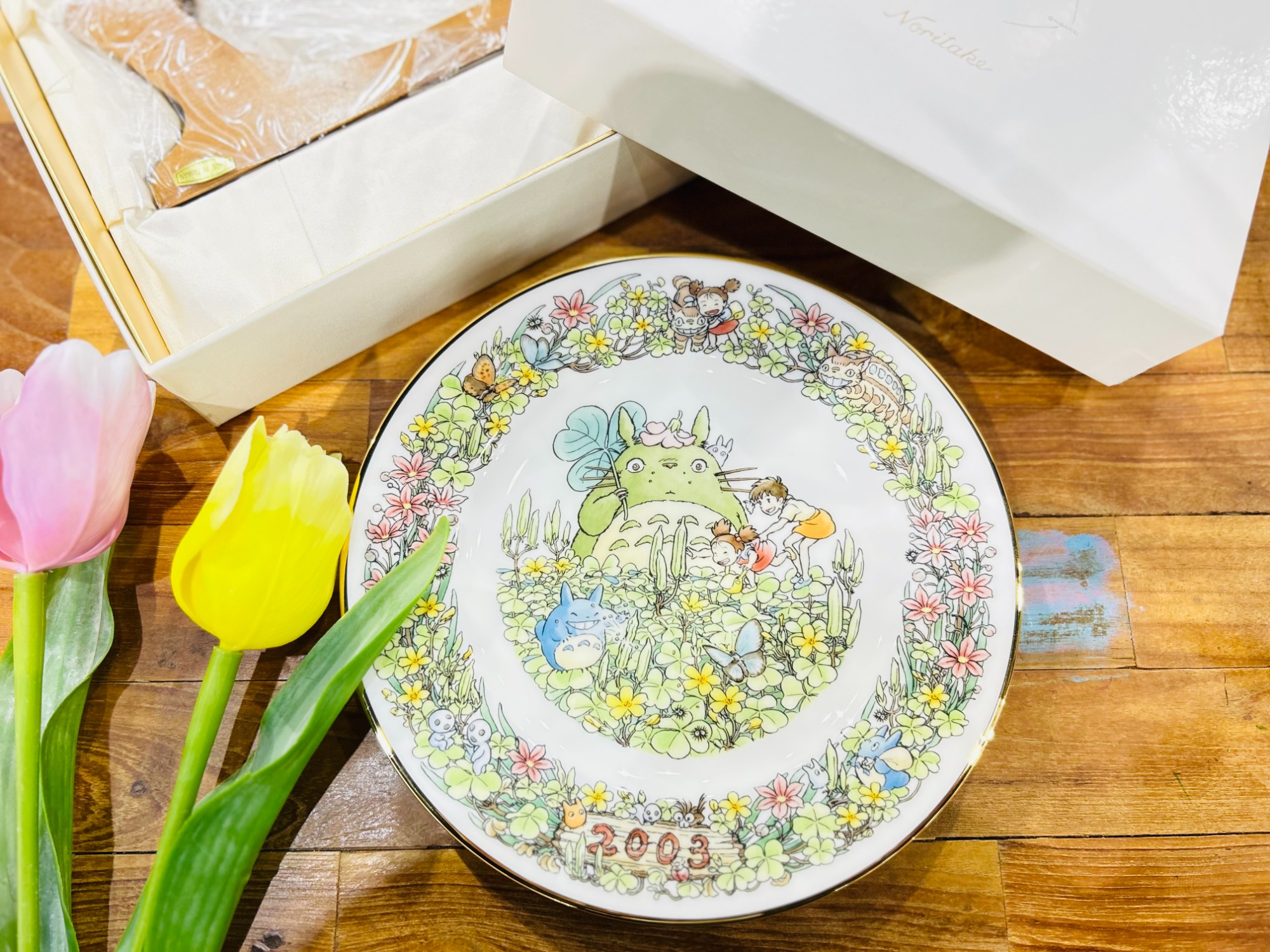 洋食器買取強化中!】Noritake(ノリタケ）イヤープレートとなりのトトロ