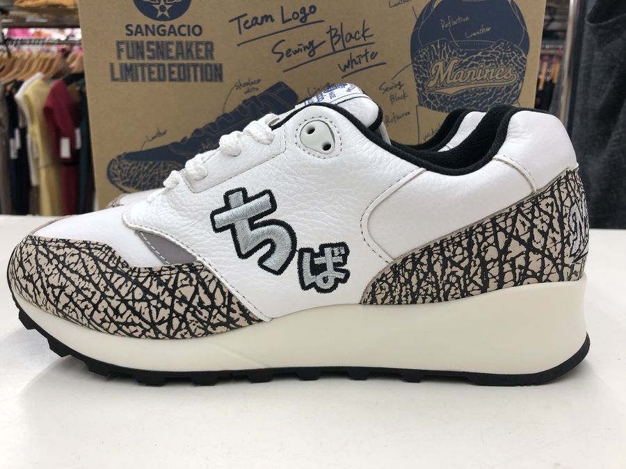 SANGACIO/サンガッチョ】千葉ロッテマリーンズ 限定FUNスニーカー 入荷
