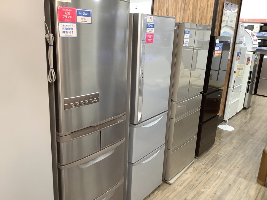 ナチュラルなゴールドが輝かしいPanasonic（パナソニック）の冷蔵庫を