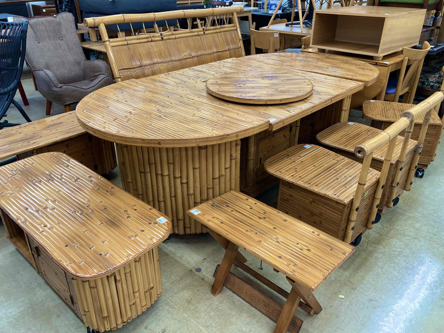 梅里竹芸】竹の家具、計8点入荷しました！！｜2021年11月29日