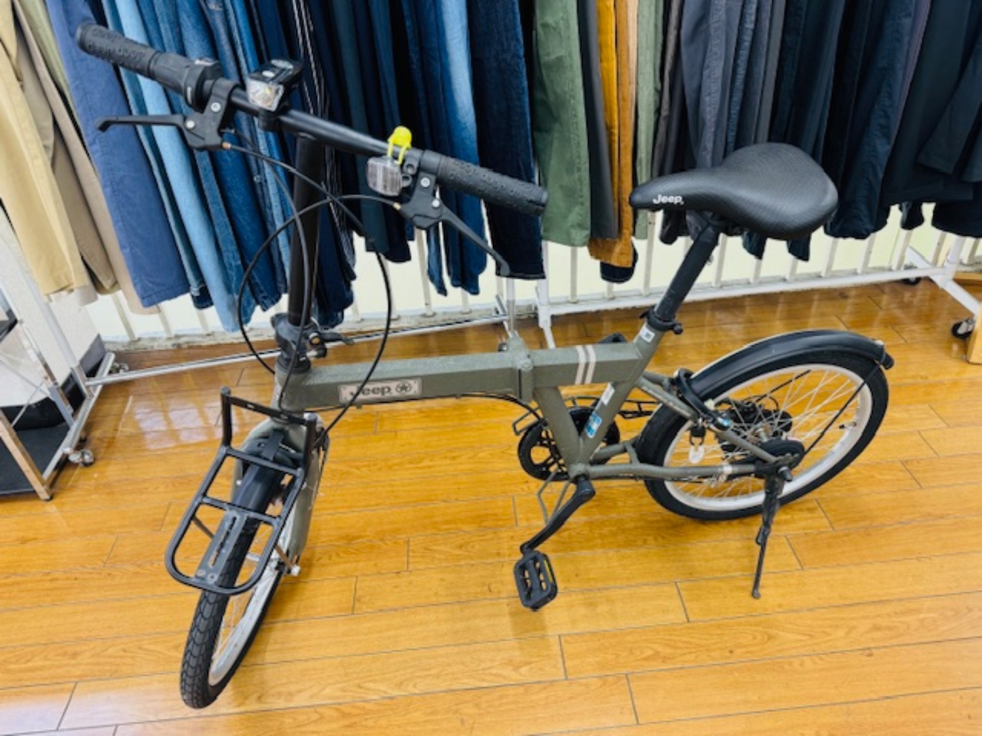 自転車取り扱い中】GSジャパン “JEEP” 折りたたみ自転車が入荷しました