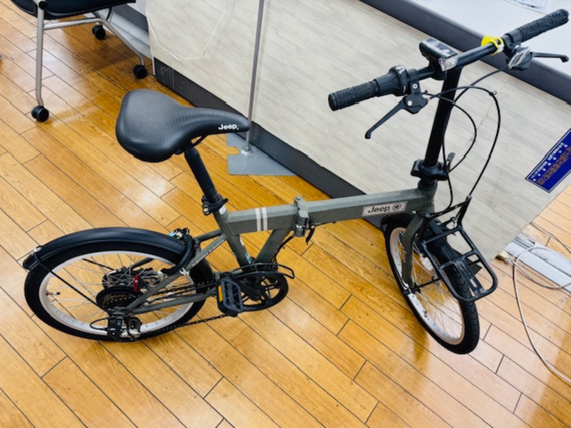 自転車取り扱い中】GSジャパン “JEEP” 折りたたみ自転車が入荷しました