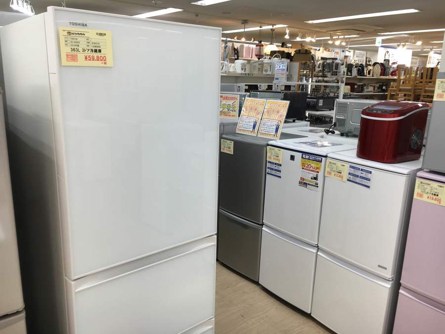 2016年モデル東芝の3ドア冷蔵庫が入荷しました！【名古屋市 徳重店