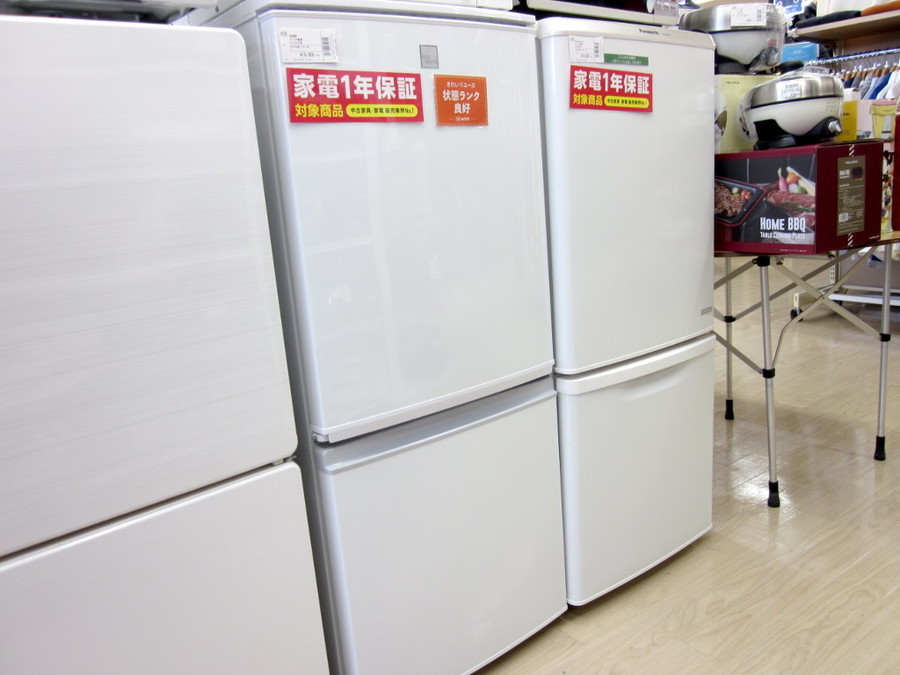 SHARP(シャープ)137L 2ドア冷蔵庫 2016年製「SJ-14E3-KW」｜2020年02月