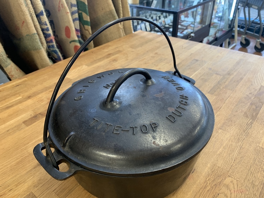 希少！GRISWOLD(グリスウォールド）のダッチオーブンを買取入荷いたし