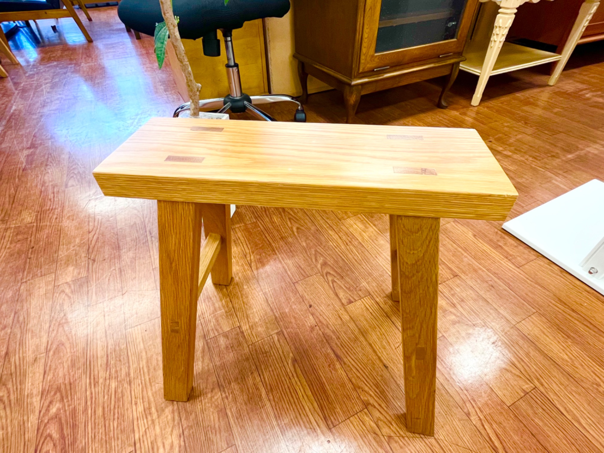 廃盤品！無印良品 無垢材ベンチ(小) オーク材買取入荷！｜2023年07月11