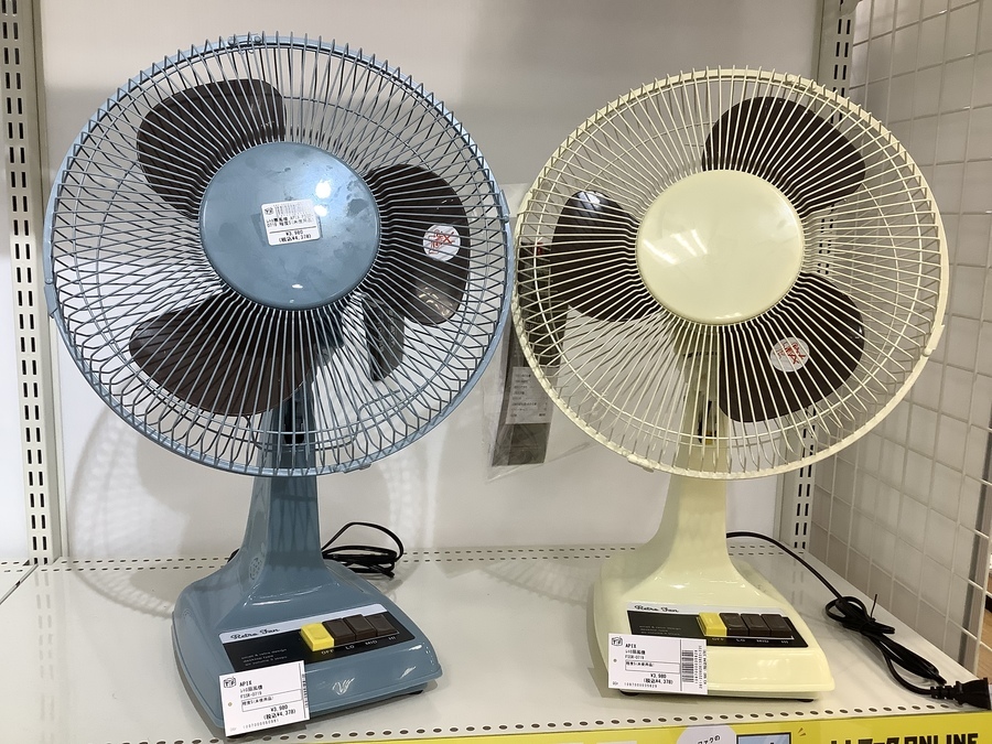 APIX/アピックス】レトロ扇風機ご紹介します！｜2022年07月22日