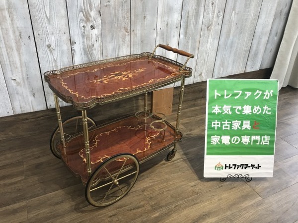 アンティークデザイン】トロリーワゴンが入荷しました！【トレファク