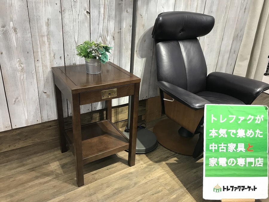 karimoku（カリモク）】高級感溢れるサイドテーブル（Domani モーガン