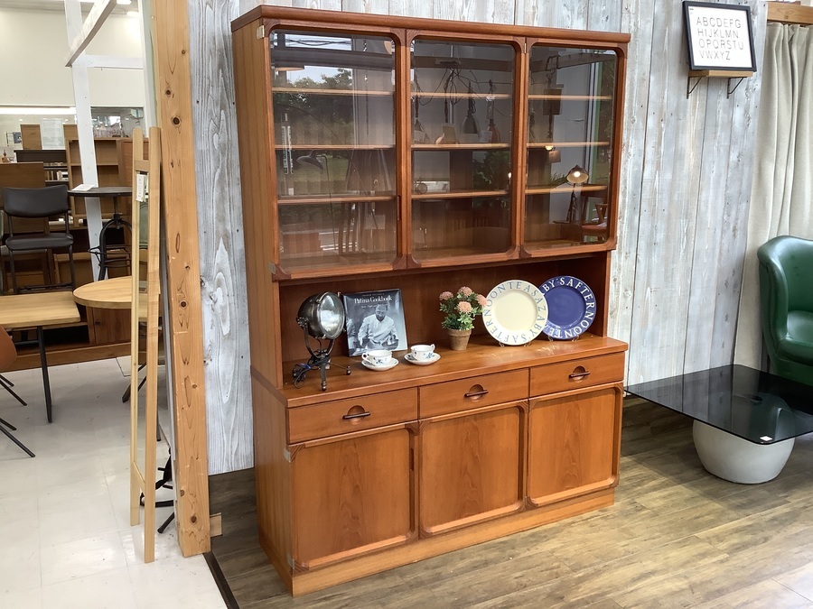 日田工芸】ジャパンビンテージのおしゃれな食器棚（マキシム）が入荷