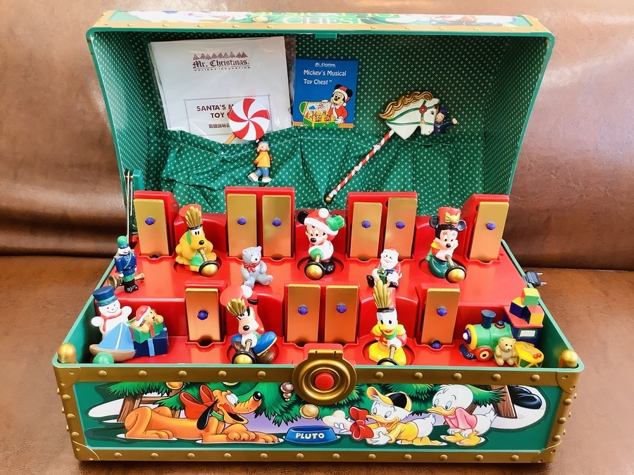 アンティーク好き必見！MICKEY'S MUSICAL TOY CHEST(ﾐｯｷｰﾐｭｰｼﾞｶﾙﾄｲﾁｪｽﾄ