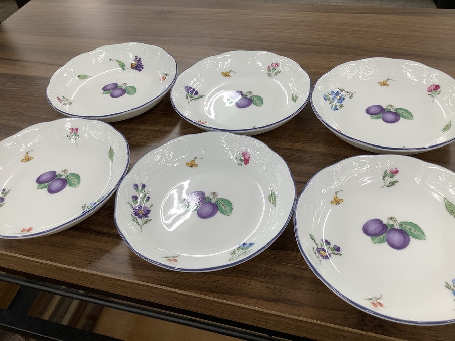 RICHARD GINORI/ﾘﾁｬｰﾄﾞ ｼﾞﾉﾘ】希少な廃盤品のラウンドディッシュセット