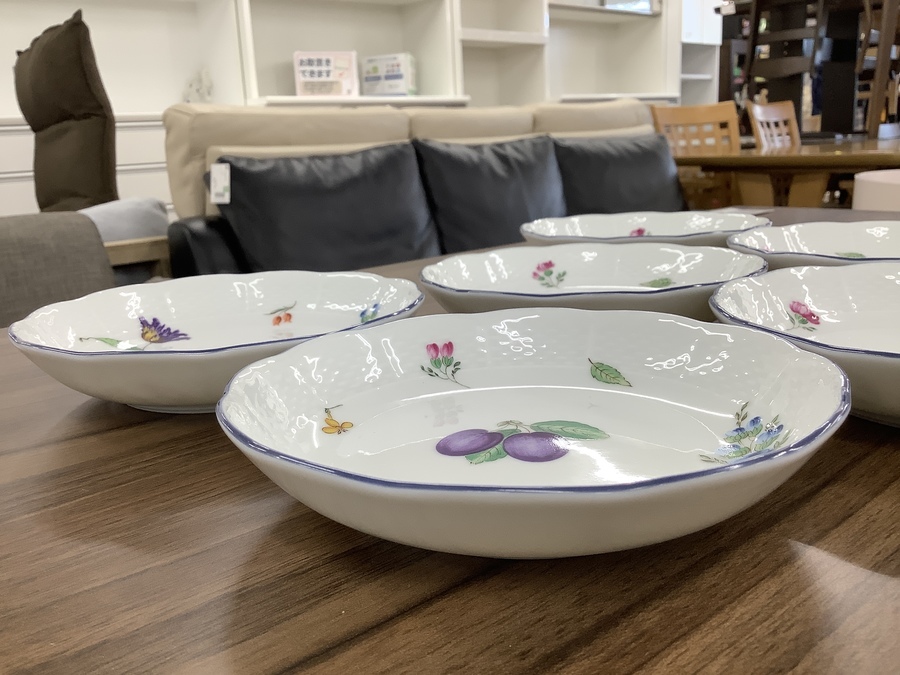 RICHARD GINORI/ﾘﾁｬｰﾄﾞ ｼﾞﾉﾘ】希少な廃盤品のラウンドディッシュセット