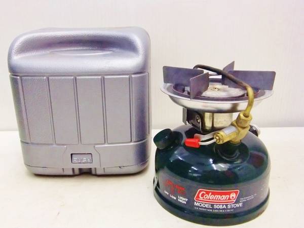 Coleman｢508A｣1994年11月製シングルバーナーストーブ買取入荷です