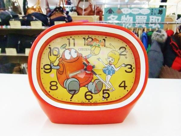 がんばれ!!ロボコンCITIZENのレトロなゼンマイ式時計が買取入荷です