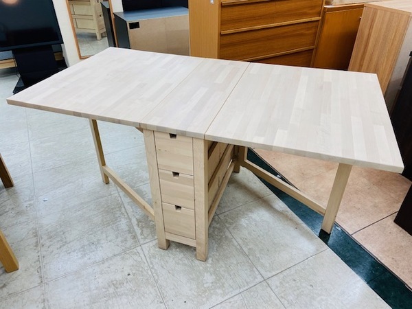 IKEA（イケア）のバタフライダイニングテーブル展示中！！【大和店