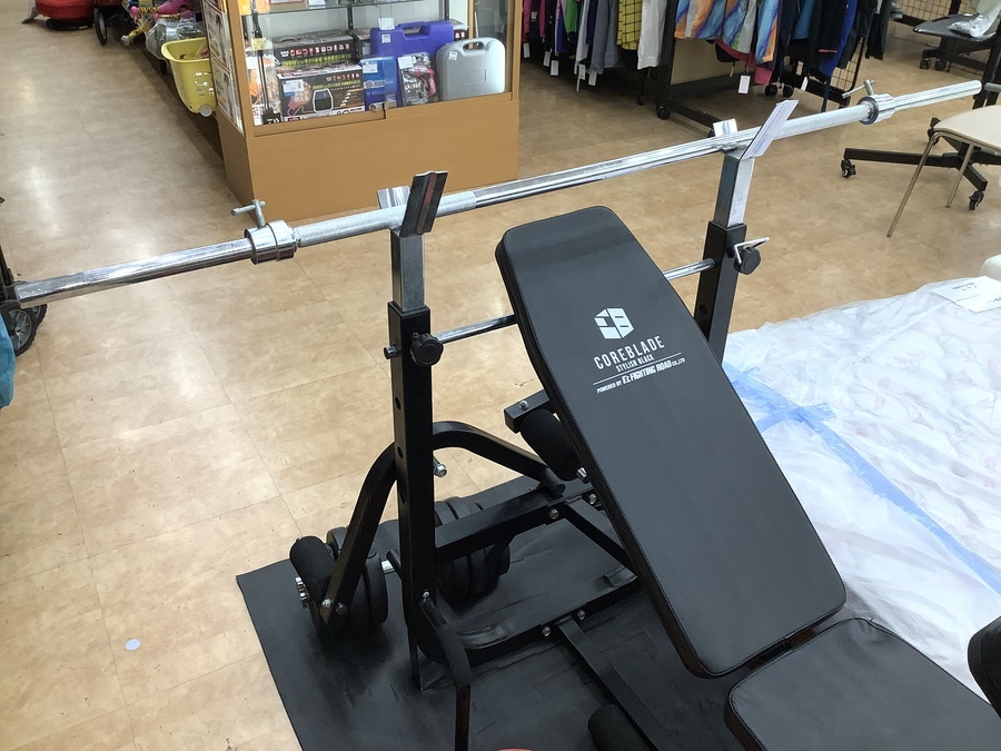 自宅がジム化】COREBLADE（コアブレード）のベンチプレスセットをご