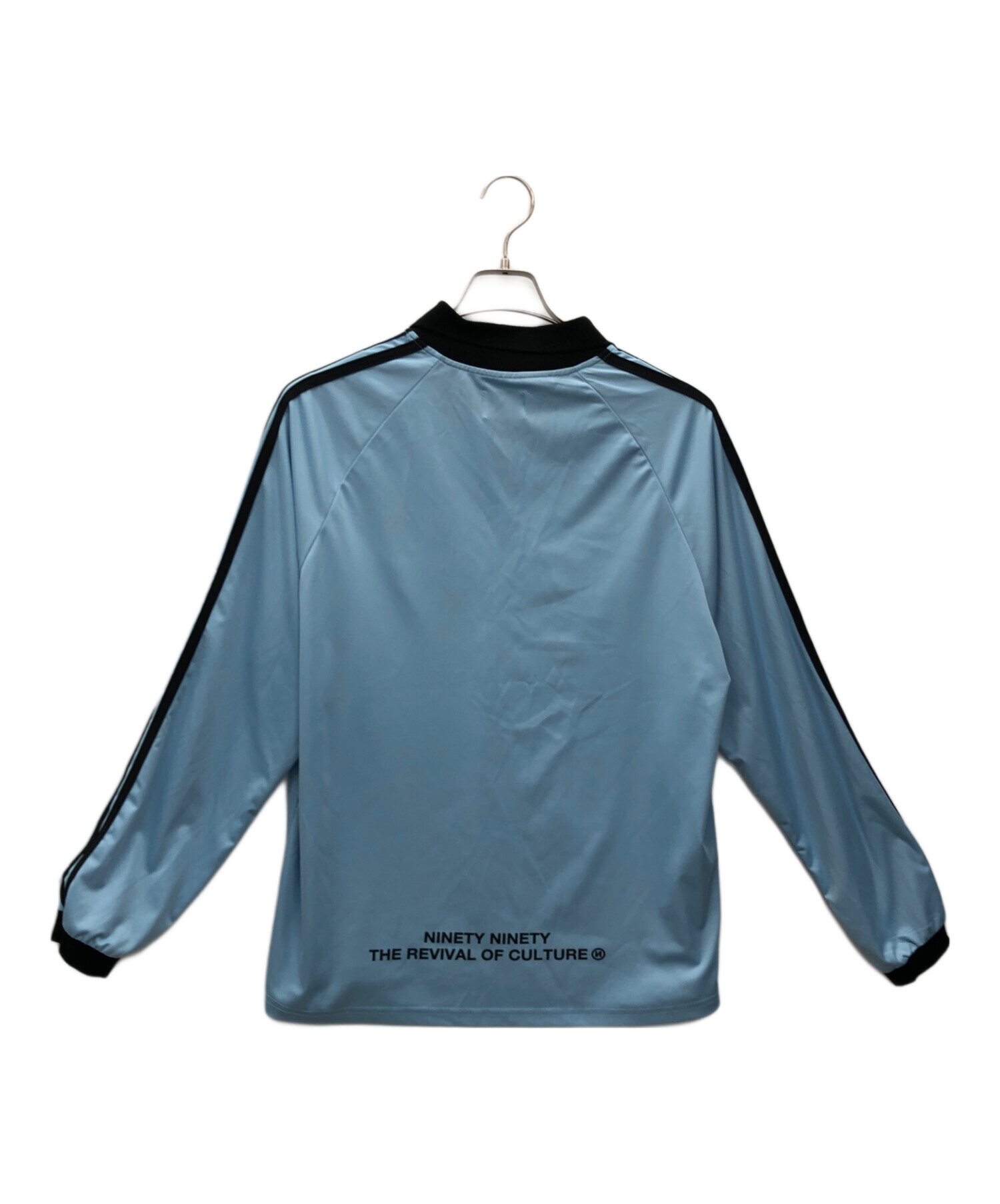 中古・古着通販】9090 (9090) ゲームシャツ スカイブルー サイズ:L