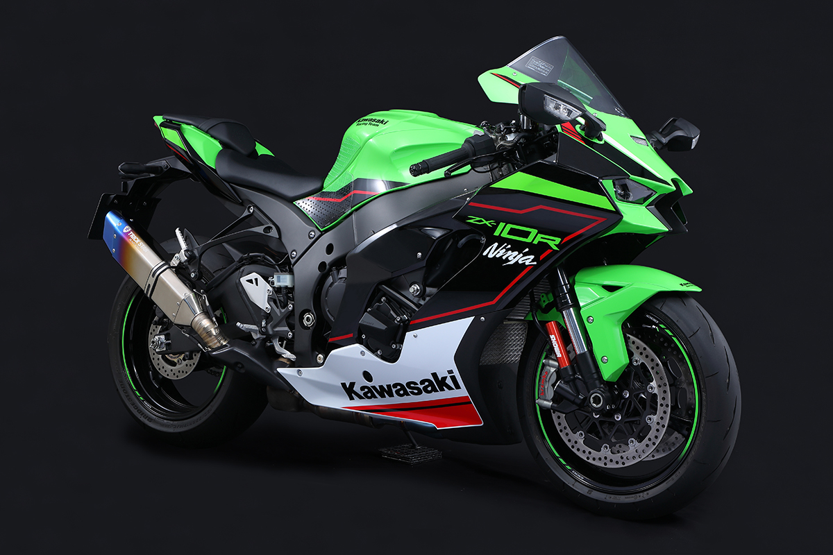 トリックスター / ZX-10R(21-25) 政府認証スリップオンマフラーIKAZUCHI