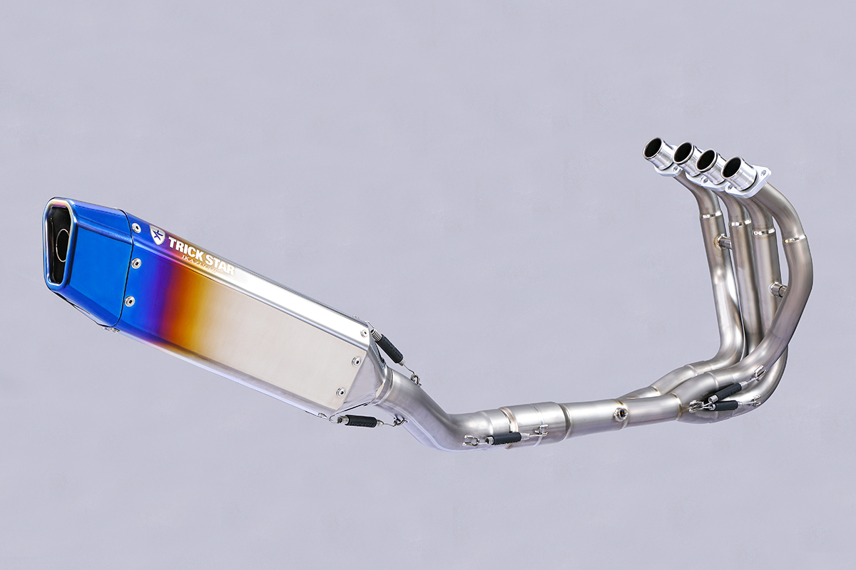 新製品情報】Ninja ZX-4RR / ZX-4R SE 政府認証スリップオンマフラー