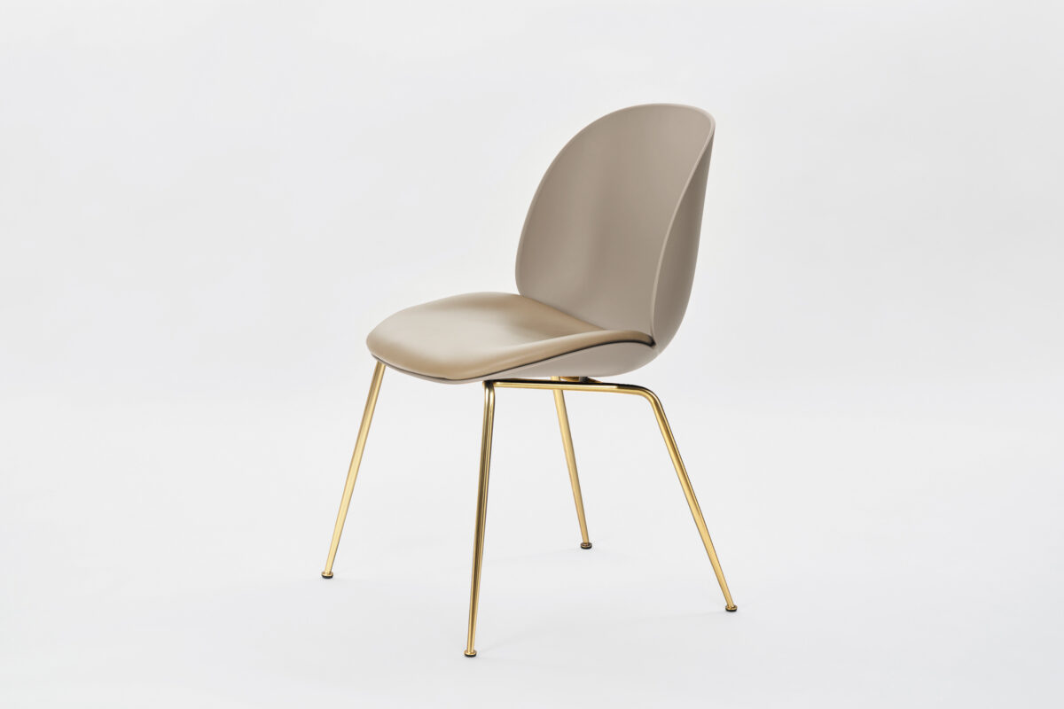 GUBI - Beetle Chair - Seat Upholstered, Conic Base - 10252