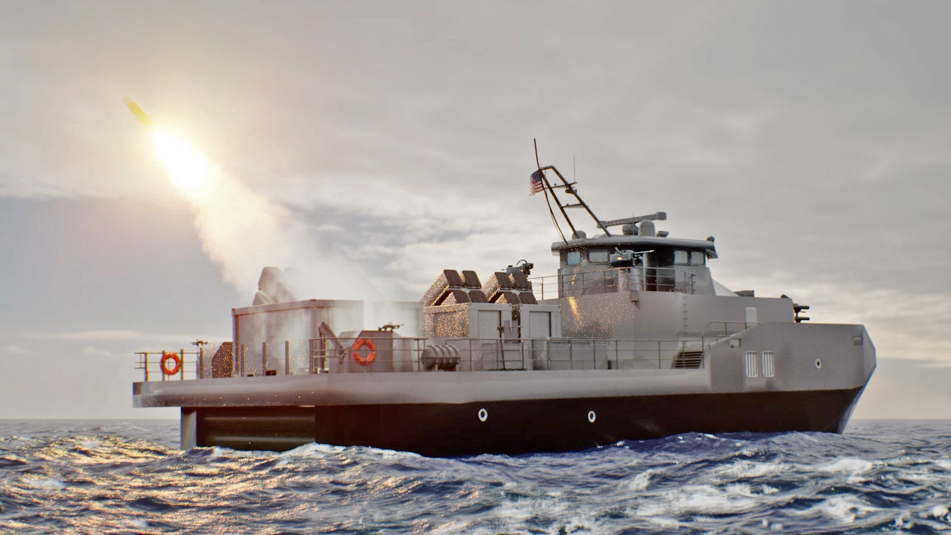Bengal-MC Air Cushion Catamaran Aims To Be The Navy's Future Ultra