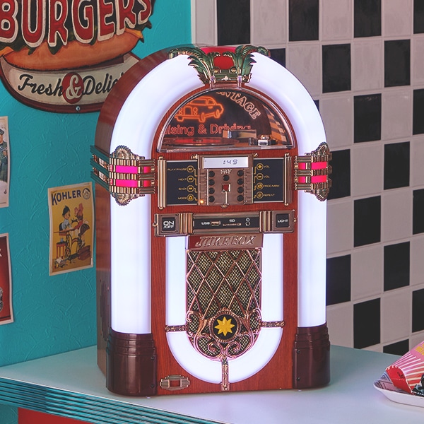 ジュークボックス型CDプレーヤー